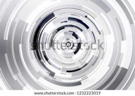 Future engineering technology background. System work innovation design.