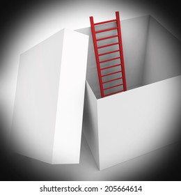Future Escape Indicating Get Away And Climbing