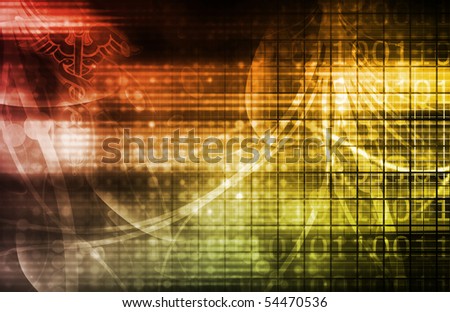 Futuristic Abstract as a Technology Background Art