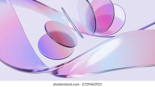 Fondo movimiento curva futurista