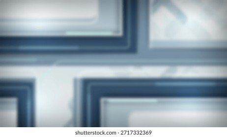Futuristic Digital Interface Background with Blue Geometric Lines.