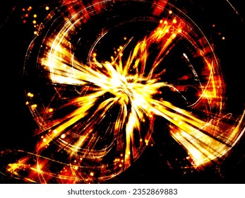 Futuristic empty neon background. High tech lines, studio product, future cyberspace concept.
