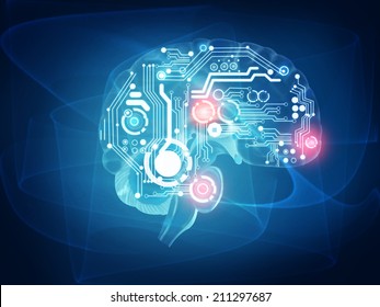 Futuristic Human Brain