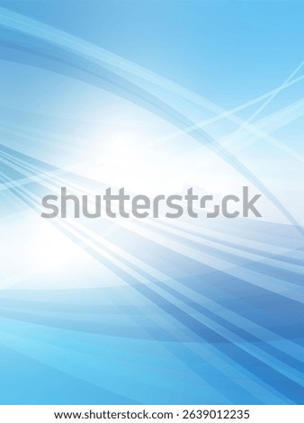 Futuristic image wave abstract background_light blue