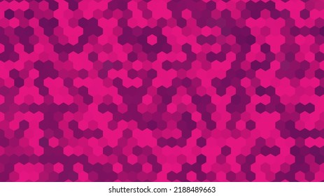 Futuristic   modern pink violet hex pixel background  Hex pixel pattern background  Suitable for presentation  template  poster  backdrop  book cover  flyer  social media  backdrop  etc 