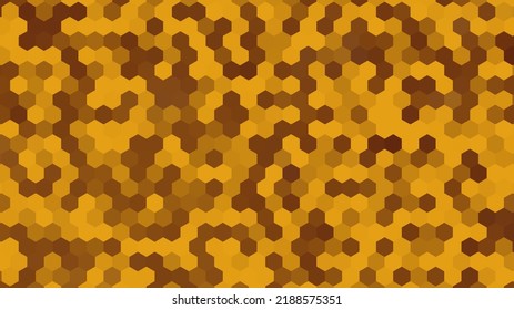 Futuristic   modern yellow hex pixel background  Hex pixel pattern background  Suitable for presentation  template  poster  backdrop  book cover  flyer  social media  backdrop  etc 