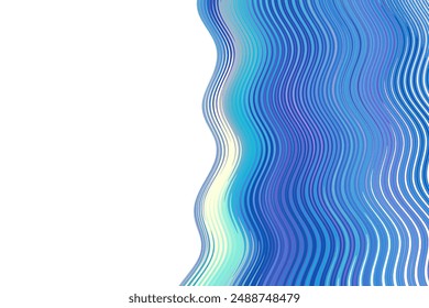 Futuristic neon nyan gradation wavy dynamic fractal haven art backdrop background - Powered by Shutterstock