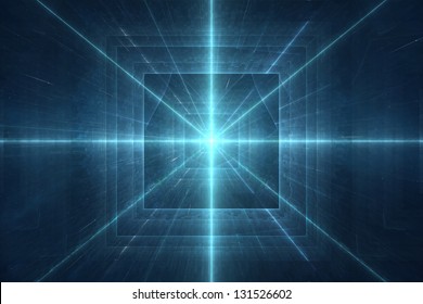 Futuristic New Age 3D Abstract Background