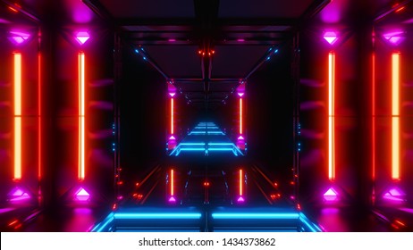 futuristic scifi temple 3d render - Shutterstock ID 1434373862