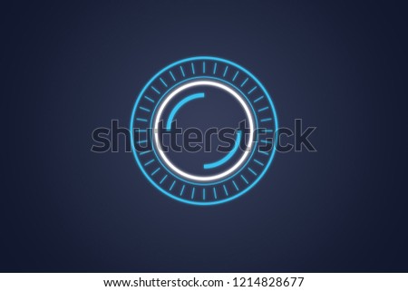 Futuristic technology background.