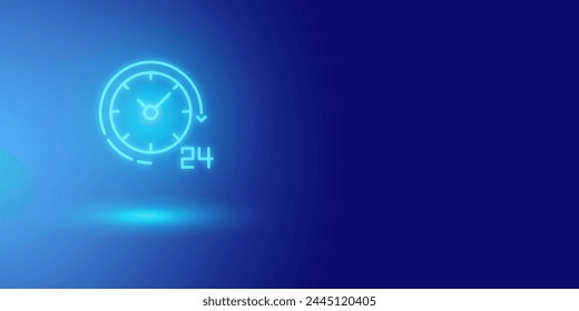 Futuristic technology background, Worldwide nonstop and full-time available contact of service concept. Assistance customer services, delivery, Abstract background, service 24 hours. - Powered by Shutterstock