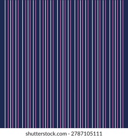 Futuristic Vertical Stripe Pattern Background in Space Cadet, Aurora Pink and Stellar White for Modern Banner and Wallpaper Design