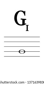 G1 note, basic three octaves violin range educational mobile wallpapers