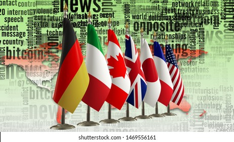 G7 Map Hd Stock Images Shutterstock