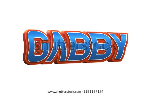 gabby name graphics