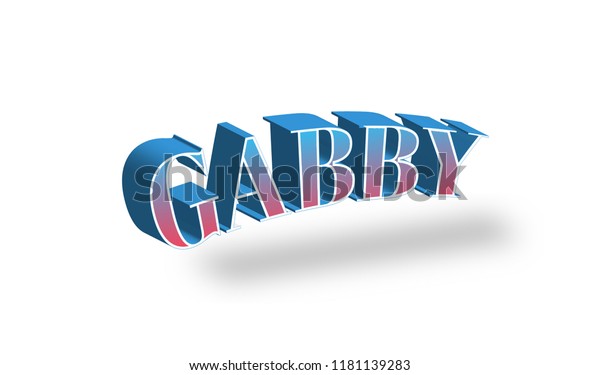 gabby name graphics