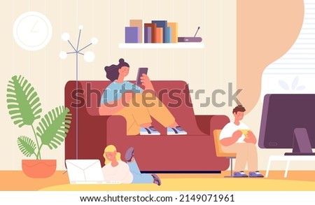 Similar – Image, Stock Photo habitation Playing