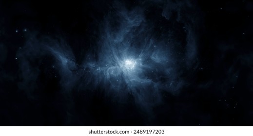 The galaxy against the background of the starry night sky. Galaxy and stars, view from space. Elements of this image furnished by NASA. - Powered by Shutterstock