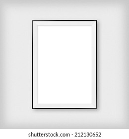 Blank Frame On White Background Stock Photo 129553100 | Shutterstock