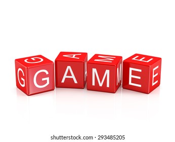 Game Alphabet Blocks Isolated Stock Illustration 293485205