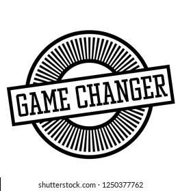 Game Changer Stamp On White Background