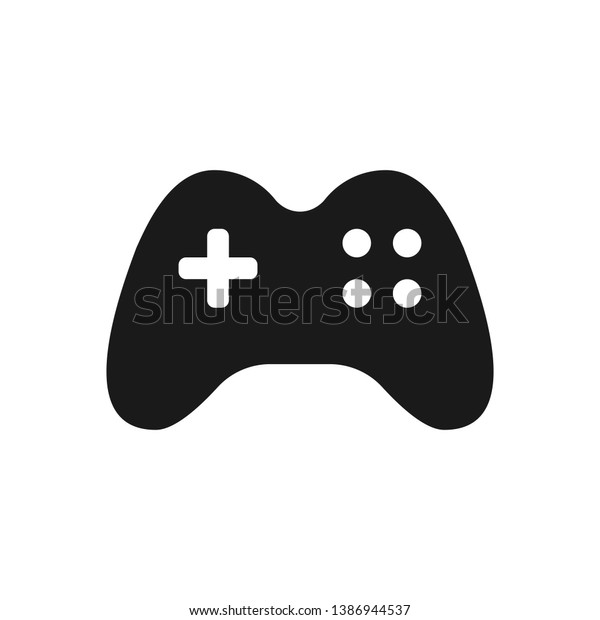 ゲームコントローラのアイコン ビデオゲーム機 モバイルとウェブのコンセプト用のジョイスティックアイコンイラスト のイラスト素材