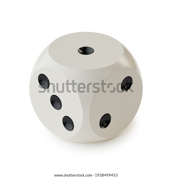 Game Dice Rounded Edges Corners Isometric Stock Illustration 1938499453 ...