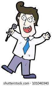 Game Show Host Cartoon