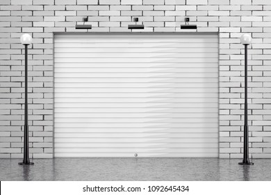 Garage Doors Systems Stock Photos Illustrations Clip Art