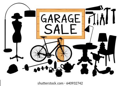 Garage Sale Stock Illustrations Images Vectors Shutterstock