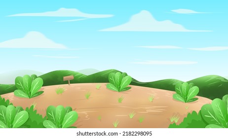 Garden Children Animated Background Free
