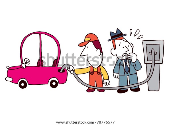 Gas Prices Stock Illustration 98776577 | Shutterstock