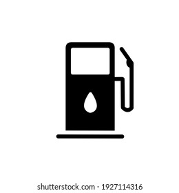 A Gas Station Icon Logo Template