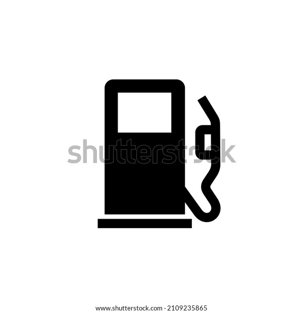 Gas station icon. Symbol of refueling the\
car with gasoline. Sign for a car. Isolated raster illustration on\
white background.\
