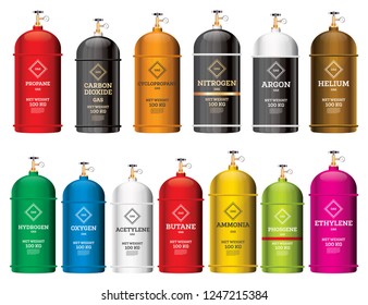 239 Gas Cylinder Bundle Images, Stock Photos & Vectors 