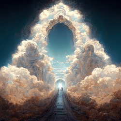 The Gates To Heaven, Beautiful Metaphor, Vision Of Entrance To Heaven