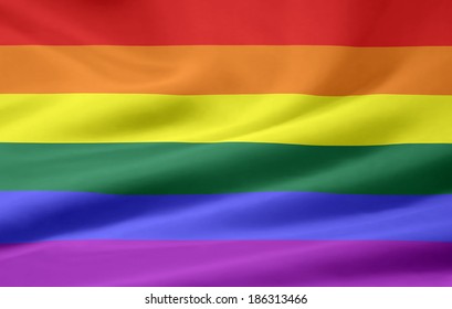 gay flag gif imagen