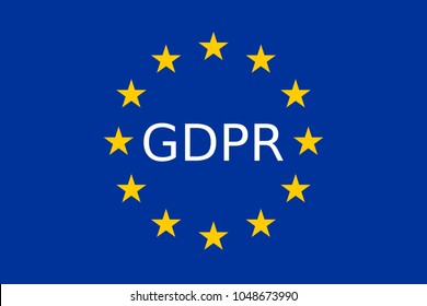 GDPR European Union Data Security Law EU Flag