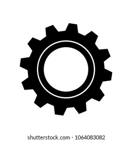 Similar Images, Stock Photos & Vectors of Gear icon vector isolated on