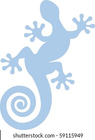 Gecko Silhouette