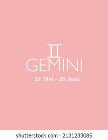 Gemini has a very distinctive main trait. They tend to be talkative and humorous so they are good at winning the hearts of others. In addition, people born with the Gemini zodiac sign are intelligent.