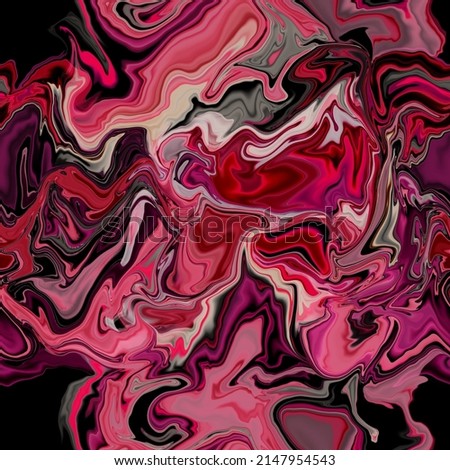 Gemstone texture seamless pattern. Hand draw liquid background. Marble alcohol ink abstract trendy mixed paint illustration for clothes, package, background, wallpaper and other
