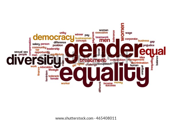 Gender Equality Word Cloud 스톡 일러스트 465408011 Shutterstock