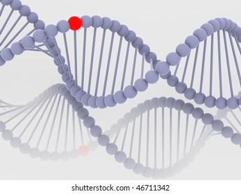 Gene Dna 3d Stock Illustration 46711342 | Shutterstock