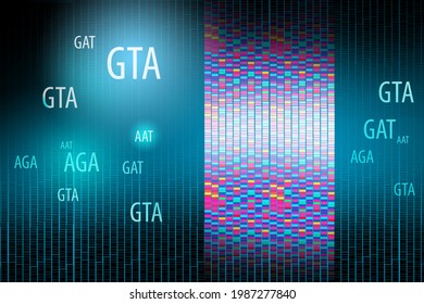 Gene Map. Map Of Human Genes And Letter Combinations Of Genes. Chromosomal Analysis. Genetic Research. Scientific And Medical Training. Genome Data. A Dna Test And A Map Of Genetic Medical Sequencing.