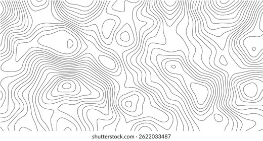 "Generate a seamless abstract background with topographic contour lines in soft gray on a white surface. The lines should vary in curvature and density, mimicking the appearance of a geographic elevat