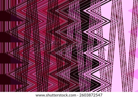 generative mix  color irregular triangle, zigzag abstract colorful background image for banner, poster, design. Stripes irregular design Backdrop in mix 