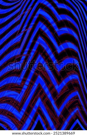 generative mix  color unregular triangle, zigzag abstract colorful background image for banner, poster, design. Stripes irregular design Backdrop in mix 
