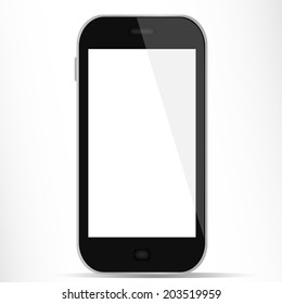 Generic Smartphone With White Display