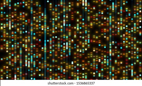 Genetic Dna Sequencing Genealogy Analysis Visualization